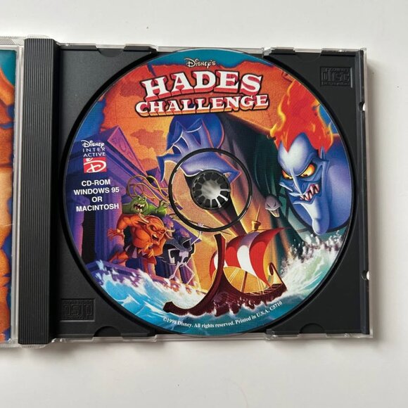 1998 Disney Hercules Hades Challenge Computer Game CD-ROM - Picture 5 of 5